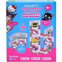Jogo da Memória Hello Kitty 2 x 1 Torre 40 peças Leonora Jogo da Memória Hello Kitty 2 x 1 Torre 40 peças Leonora
