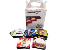 Jogo Da Memória Imagens E Cores Cognitivo Idosos 15 Pares