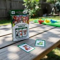 Jogo Da Memória Infantil Animais Educativo Cartas Mini Toys