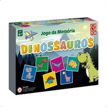 Jogo da Memoria Infantil Educativo Dinossauros 54 Peças