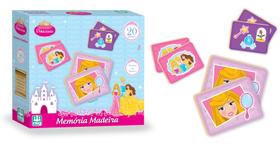 Jogo Da Memória Infantil Em Madeira Meninas Princesa - Nig Brinquedos