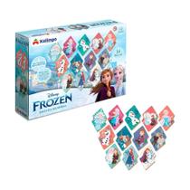 Jogo da Memória Infantil Frozen Disney 24 Peças Xalingo - 19209 Jogo da Memória Infantil Frozen Disney 24 Peças Xalingo - 19209