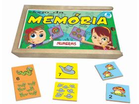 Jogo da Memória Infantil Numerais - Simque