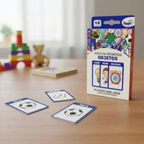 Jogo Da Memória Infantil Objetos Educativo Cartas Mini Toys Jogo Da Memória Infantil Objetos Educativo Cartas Mini Toys