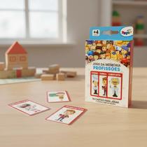 Jogo Da Memória Infantil Profissões Educativo Cartas Mini Toys Jogo Da Memória Infantil Profissões Educativo Cartas Mini Toys