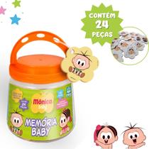 Jogo Da Memória Infantil Turma Da Mônica 24pçs Educativo