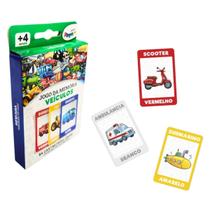 Jogo Da Memória Infantil Veículos Educativo Cartas Mini Toys