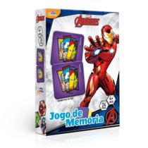 Jogo da Memória Infantil Vingadores - 24 peças - Toyster