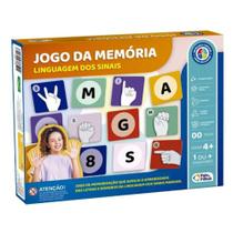 Jogo da Memória - Linguagem dos Sinais - Jogo Educativo - Pais e Filhos