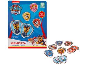 Jogo da Memória - Madeira - Patrulha Canina - 24 Peças - Nig Brinquedos