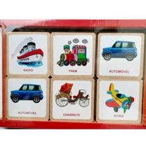 Jogo Da Memória Meio De Transporte
