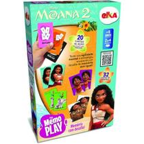 Jogo Da Memoria Moana 2 Memo Play 32Pçs