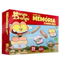 Jogo Da Memória Mongo E Drongo 25 Peças Mdf - Pais & Filhos