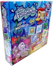 Jogo da memória no fundo do mar 40 peças - Pais e Filhos Jogo da memória no fundo do mar 40 peças - Pais e Filhos