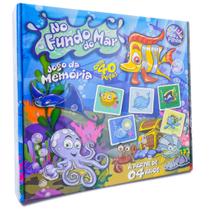 Jogo da Memória No Fundo do Mar - Pais e Filhos Jogo da Memória No Fundo do Mar - Pais e Filhos