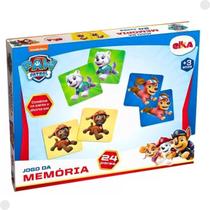 Jogo da Memória Patrulha Canina 24 Pares Elka Jogo da Memória Patrulha Canina 24 Pares Elka