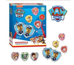 Jogo da Memória Patrulha Canina 24 Pçs - Nig Brinquedos