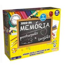 Jogo da memória português e inglês - algazarra - 1130