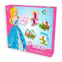 Jogo Da Memória Princesas 20 Pares Brinquedo Infantil Didático