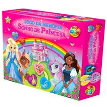Jogo da Memoria Princesas 48 Pçs Brinquedo Infantil
