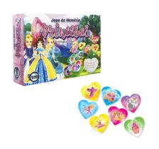 Jogo da Memória Princesas com 50 Peças - Toia Brinquedos
