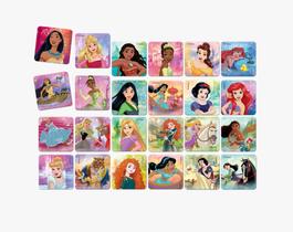Jogo da Memória Princesas da Disney 48 peças - Grow