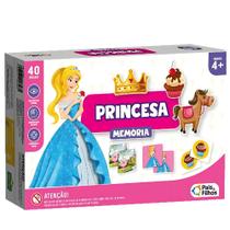 Jogo da Memória Princesas - Pais E Filhos Jogo da Memória Princesas - Pais E Filhos