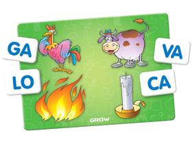 Jogo da memória sílabas - grow - 1698