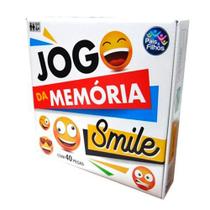 Jogo da Memória Smile 40 Peças Pais & Filhos