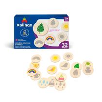 Jogo da Memória Sombras e Formas 32 Peças Xalingo