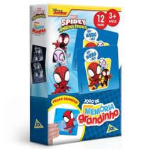 Jogo Da Memória Spidey Aming Friends Grandinho - Toyster