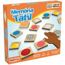 Jogo da Memória Tátil 18pçs Ciabrink - Cia Brink