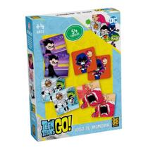 Jogo Da Memória Teen Titans Go - Grow 04532 Jogo Da Memória Teen Titans Go - Grow 04532