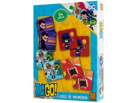 Jogo da Memória Teen Titans Go Grow Jogo da Memória Teen Titans Go Grow