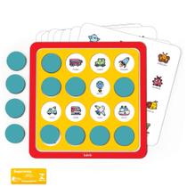 Jogo da Memoria Troca Tema Babebi Brinquedo Recreativo Versatil 8 Cartelas Diferentes para Brincar