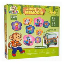 Jogo da Memória Turminha Dorémi em madeira 24 pçs 5939 - Brincadeira Jogo da Memória Turminha Dorémi em madeira 24 pçs 5939 - Brincadeira