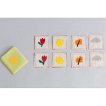 Jogo da Memória Zeki Learning Estações 14 x 13 cm com Estojo