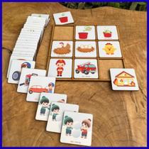 Jogo da Sequência feito em MDF, é uma ferramenta lúdica e terapêutica que estimula o raciocínio lógico, a memória e a organização temporal. Jogo da Sequência feito em MDF, é uma ferramenta lúdica e terapêutica que estimula o raciocínio lógico, a memória e a organização temporal.