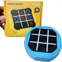 Jogo da Velha 3 EM 1 Eletrônico 9,5CM