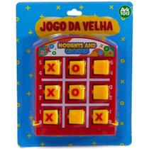 Jogo Da Velha De Plastico Na Cartela Cor Sortida - Ark Toys