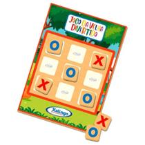 Jogo da Velha Divertido Minha Escolinha 1039.9 - Xalingo Jogo da Velha Divertido Minha Escolinha 1039.9 - Xalingo