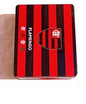 JOGO DA VELHA do Flamengo ORIGINAL COM 9 COPOS SHOT VIDRO NA LATA