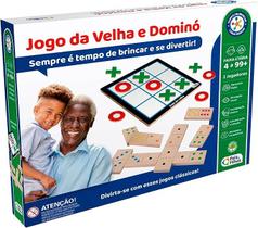 Jogo da Velha e Dominó - Pais e Filhos