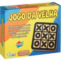 Jogo da Velha em Madeira MDF - Aquarela Brinquedos Jogo da Velha em Madeira MDF - Aquarela Brinquedos