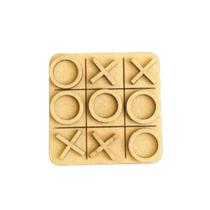 Jogo Da Velha Em Mdf 3mm Natural Passa Tempo Perfeito!!! F031