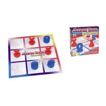 Jogo Da Velha Estratégico Braskit Colorido Jogo Da Velha Estratégico Braskit Colorido