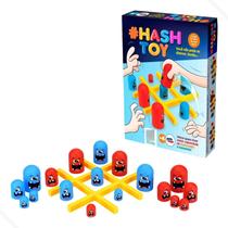 Jogo Da Velha Hash Toy Infantil Tabuleiro Interativo Colorido Pakitoys