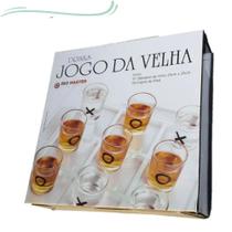 Jogo Da Velha Shot Drinks 9 copos E Tabuleiro Grande.