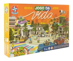 Jogo Da Vida +7 Anos De 2 A 6 Jogadores - Estrela Jogo Da Vida +7 Anos De 2 A 6 Jogadores - Estrela