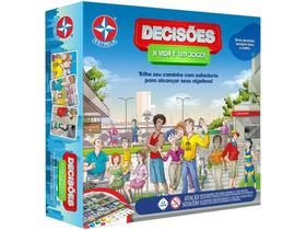 Jogo da Vida Decisões Tabuleiro Estrela